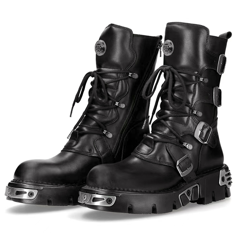 Luxury Lifestyle Shoes - men luxury fashion punk gothic high