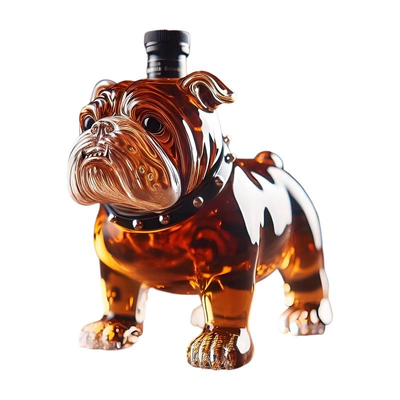 Whiskey Bottle Dog Decanter Fu - Glass Decanter Whiskey ulasan dan harga