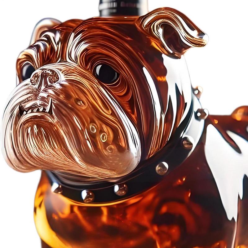 Whiskey Bottle Dog Decanter Fu - Glass Decanter Whiskey ulasan dan harga
