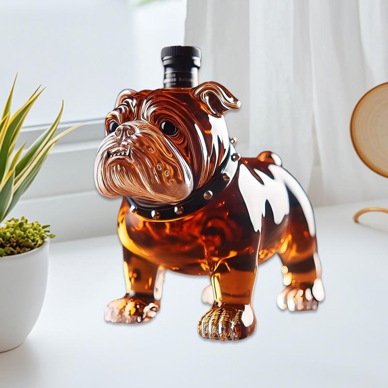 Whiskey Bottle Dog Decanter Fu - Glass Decanter Whiskey ulasan dan harga