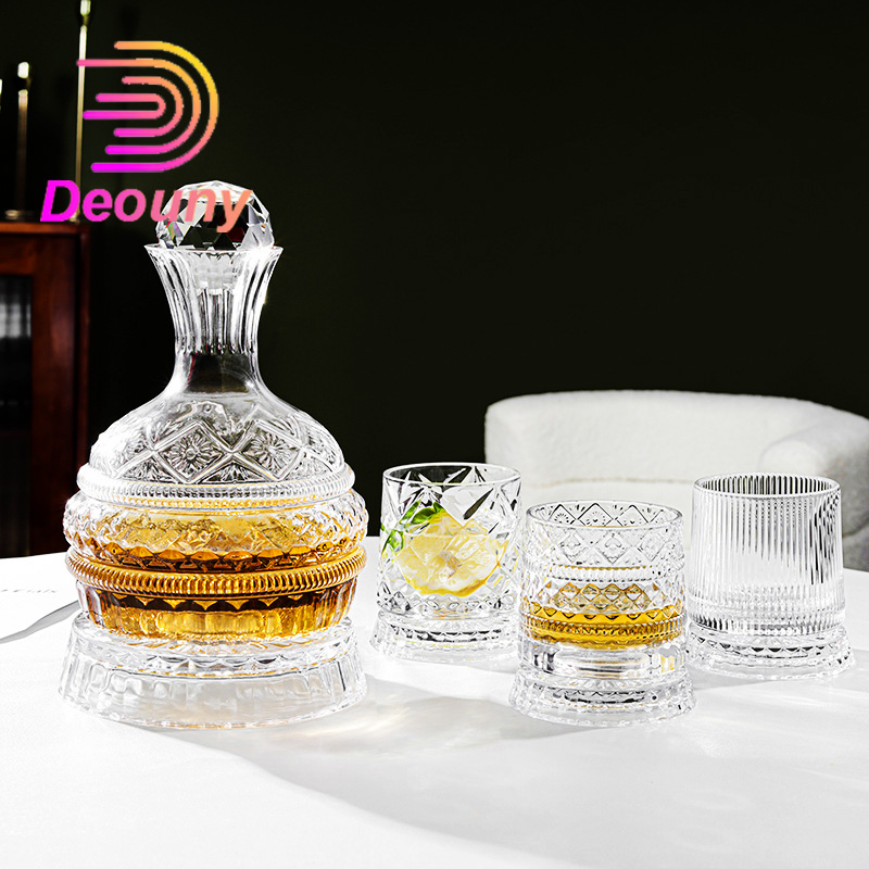 DEOUNY European Star Diamond R - Glass Decanter Whiskey ulasan dan harga