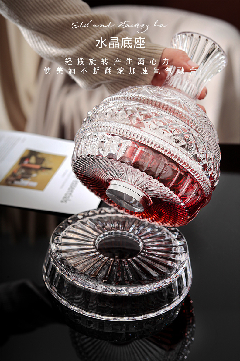 DEOUNY European Star Diamond R - Glass Decanter Whiskey ulasan dan harga