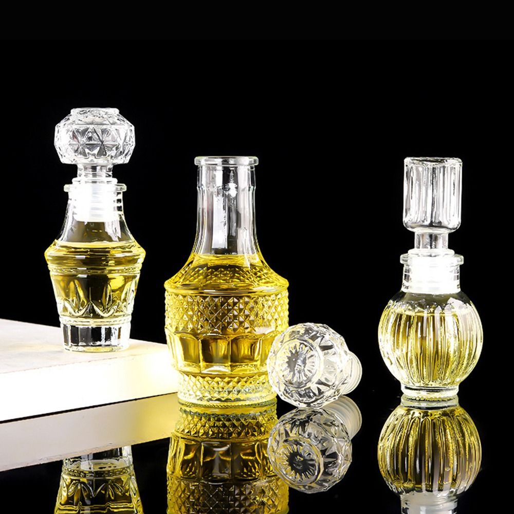 1Pcs New With Screw Cap Wine B - Glass Decanter Whiskey ulasan dan harga