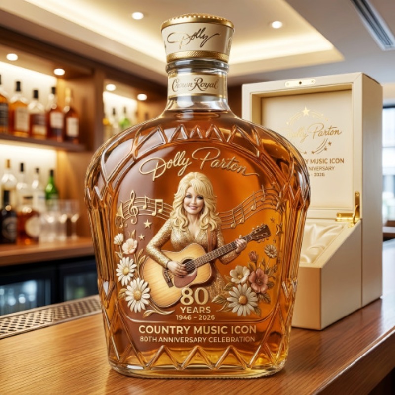Dolly Parton Premium Country M - Glass Decanter Whiskey ulasan dan harga