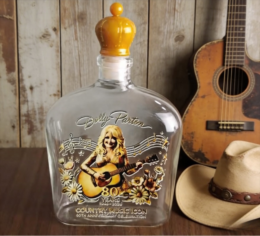 Dolly Parton Premium Country M - Glass Decanter Whiskey ulasan dan harga
