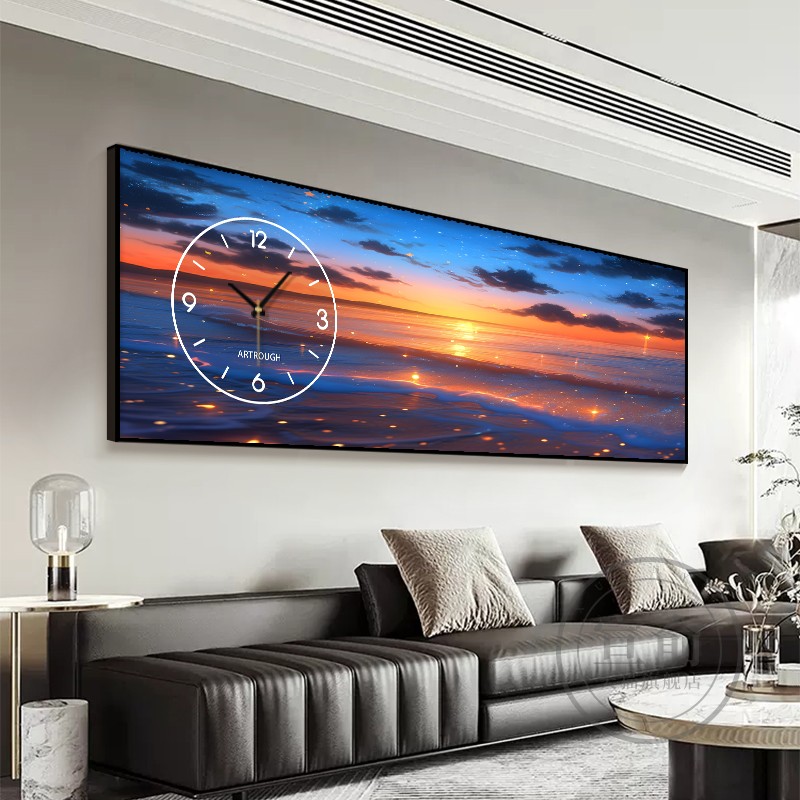 Smartlife Wall Clock, Large Lu - Luxury Lifestyle Aesthetic ulasan dan harga