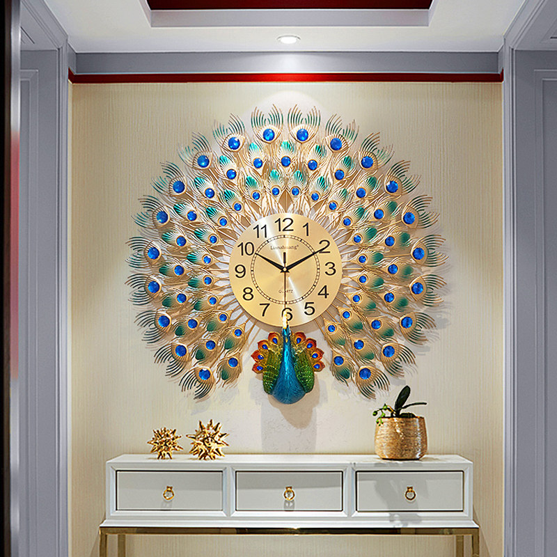Peacock Chinese Style Wall Clo - Luxury Lifestyle Aesthetic ulasan dan harga