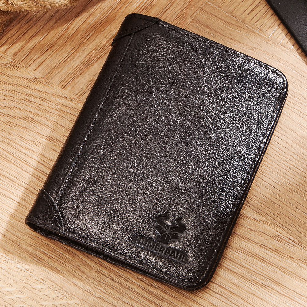Genuine Leather Mens Wallet RF - Luxury Lifestyle Photography ulasan dan harga