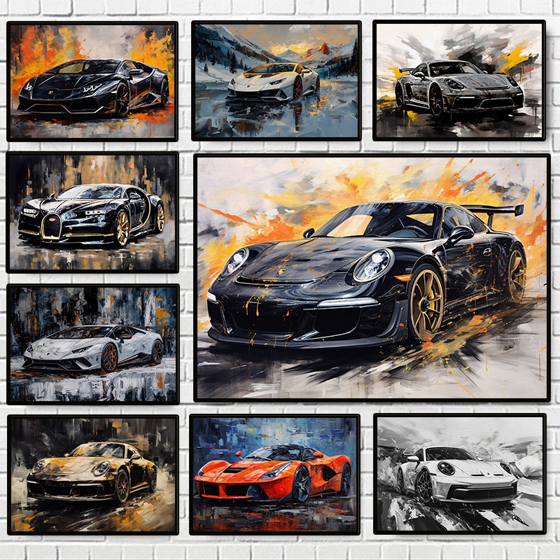 Modern Abstract Luxury Cars Po - Luxury Lifestyle Photography ulasan dan harga