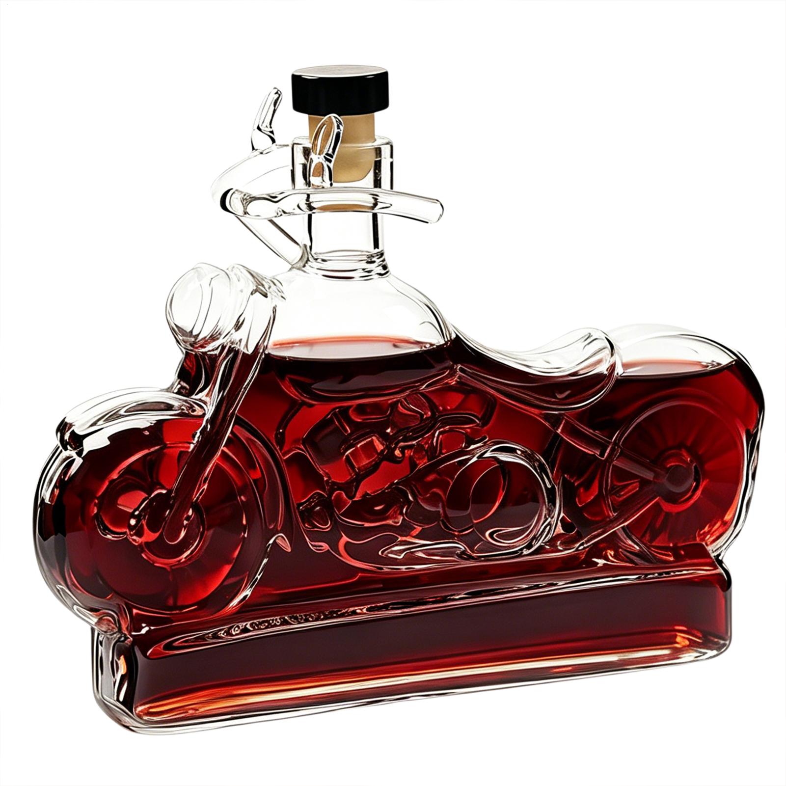 Whiskey Decanter Bottle 310ml  - Glass Decanter Whiskey ulasan dan harga