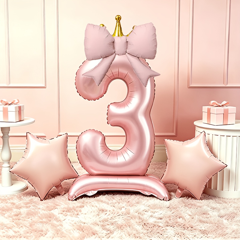 Light Luxury Pink 3D Balloons  - Luxury Lifestyle Photography ulasan dan harga