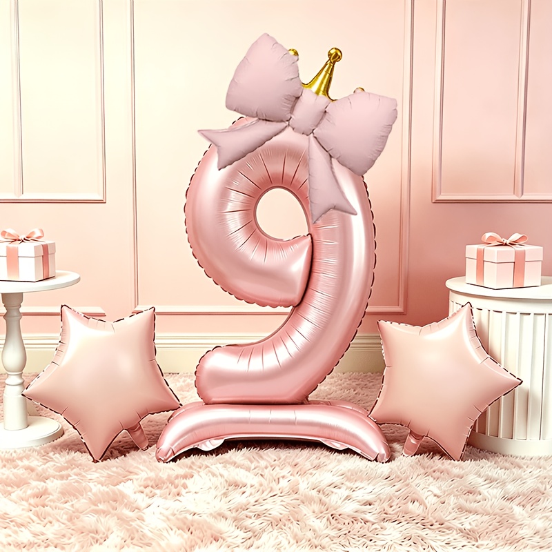 Light Luxury Pink 3D Balloons  - Luxury Lifestyle Photography ulasan dan harga