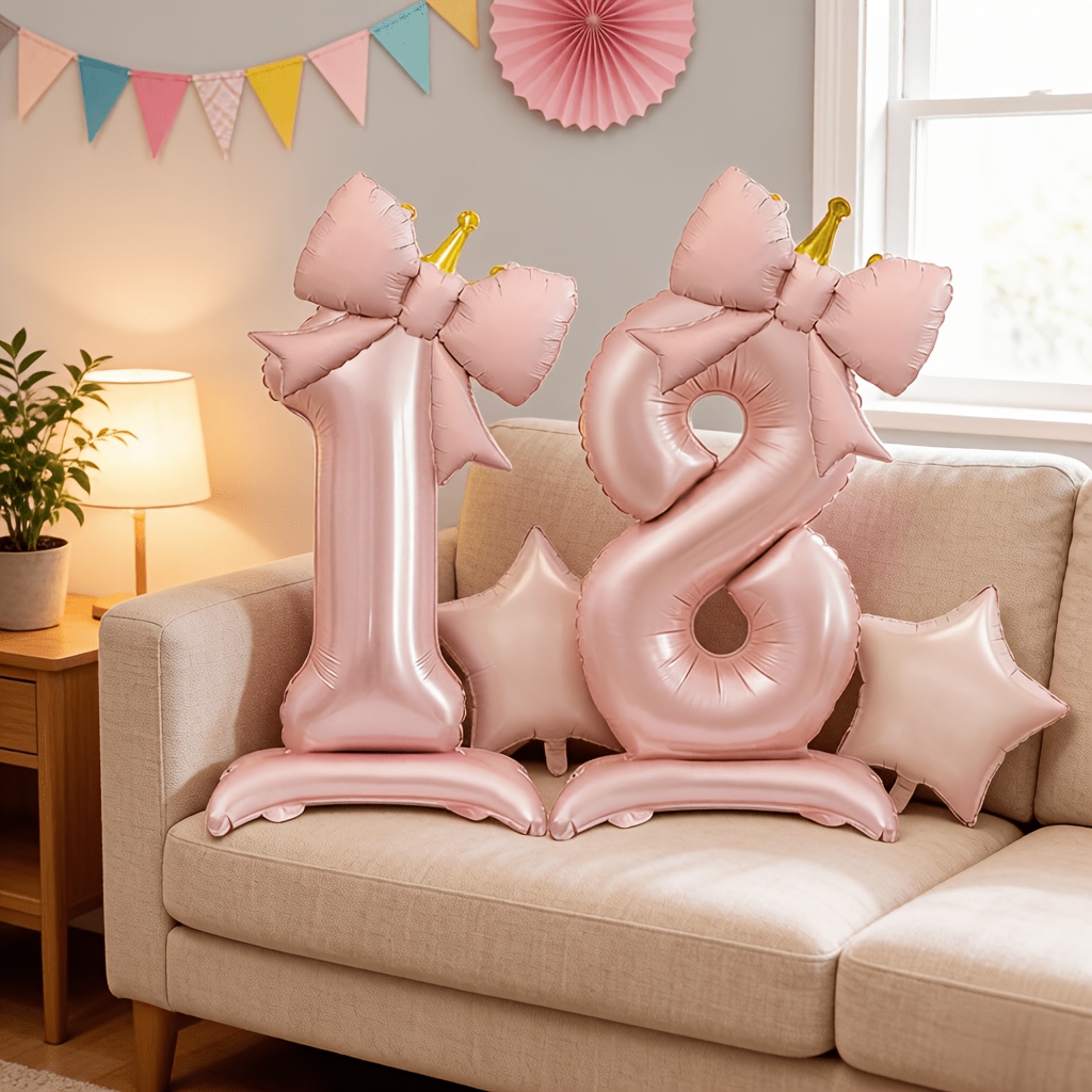Light Luxury Pink 3D Balloons  - Luxury Lifestyle Photography ulasan dan harga