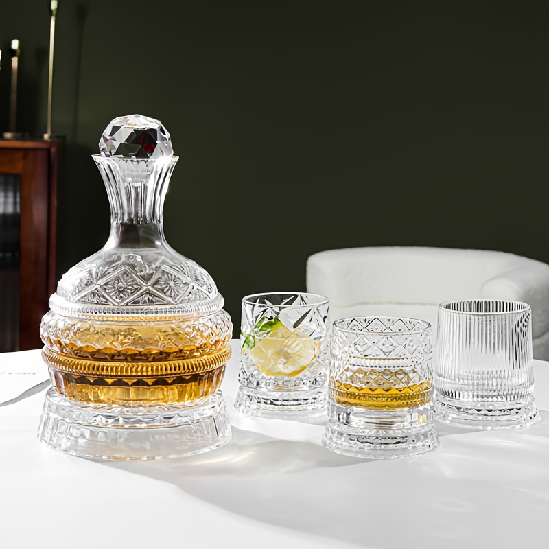 Crystal Wine Decanter Elegant  - Glass Decanter Whiskey ulasan dan harga