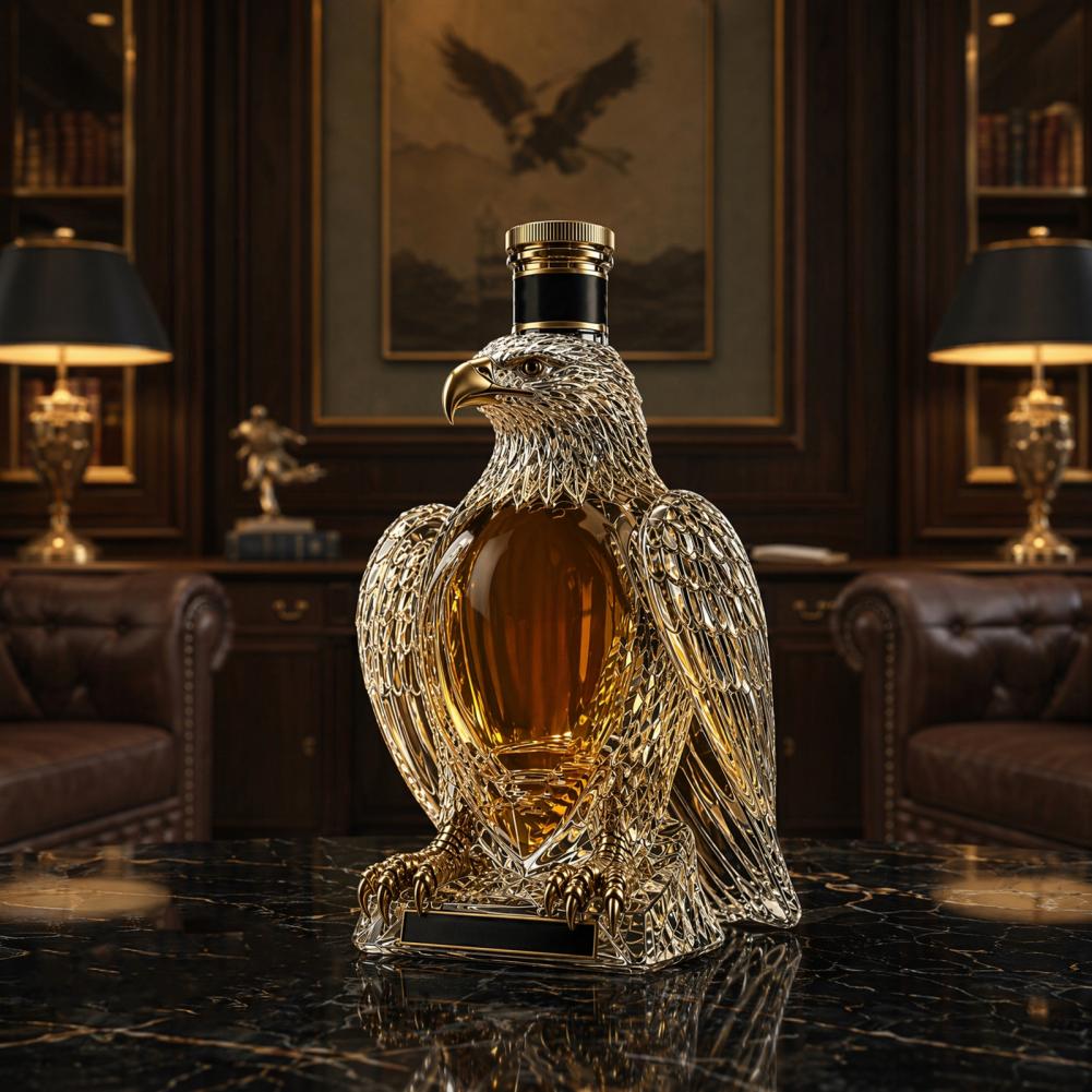Vulture Design Decanter Eagle  - Glass Decanter Whiskey ulasan dan harga