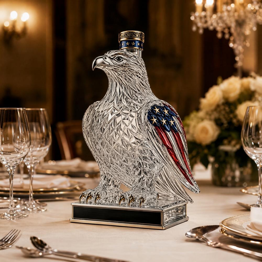 Vulture Design Decanter Eagle  - Glass Decanter Whiskey ulasan dan harga