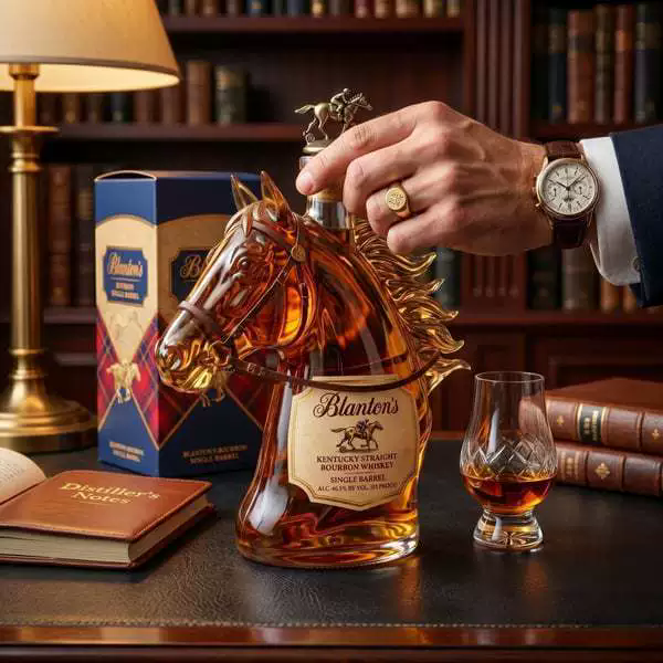 350ml Horse Shaped Glass Whisk - Glass Decanter Whiskey ulasan dan harga
