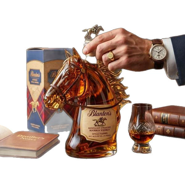 350ml Horse Shaped Glass Whisk - Glass Decanter Whiskey ulasan dan harga